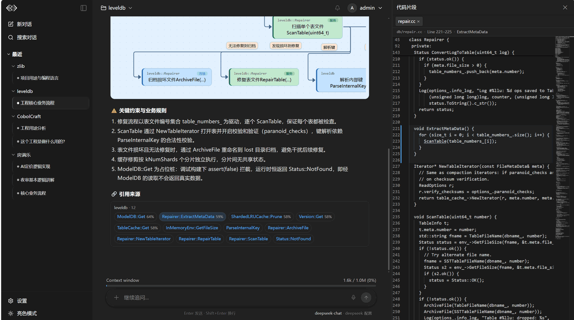 C++ 代码解读：调用链追踪与源码片段溯源